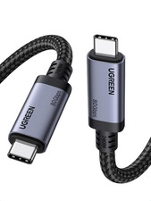 UGREEN 240W USB C to USB C Cable for Thunderbolt 5, USB4 Gen4 80Gbps, 3.3Ft picture