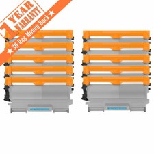 10 PK TN450 Toner Cartridge For Brother TN-420 450 Hl-2220 2240 2270DW MFC-7360N picture