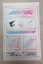 GIGABYTE AORUS Sticker Sheet - White picture
