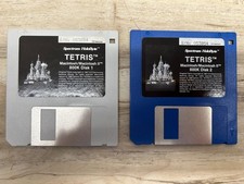 Vtg 1988 Tetris Game For Mac 3.5 Floppy Disc Set Of 2 By Spectrum HoloBite picture
