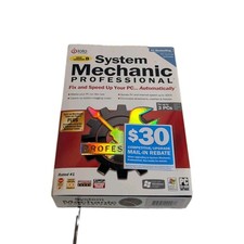 System Mechanic Professional Version 8 PC CD-ROM Software For Windows Vista XP U picture