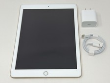 Apple iPad 5th Generation 2017 128GB WiFi A1822 Gold Good BH under 80% picture