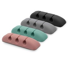 Ringke Silicone Cable Organizer for Management, Durable Flexible 4 Pack picture