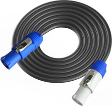 Power Cable 12AWG 3 Pin PowerCon Extension Cable-15FT picture