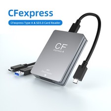 Dual Slot CFexpress Type A&SD Card Reader-USB3.2 Gen2 10Gbps High-Speed Transfer picture
