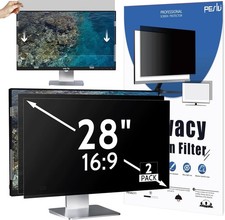 [2 Pack] 28 Inch Privacy Screen for Computer Monitor 16:9 Aspect Ratio, Eye Prot picture