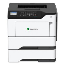 Lexmark M3250 Mono Laser Printer 36S0520 Network USB  w/Toner dual tray picture