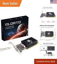 Entry-Level GeForce GT 610 2GB Low Profile Graphics Card for PC Upgrades picture