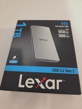 Lexar ES3 1TB Portable External SSD USB 3.2 Gen 2 USB-C 2m Drop Silver picture
