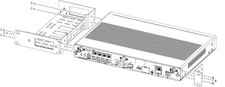 Cisco 1RU Rack mount for Cisco 1000 ISR Routers / ACS-1100-RM-19 @ picture