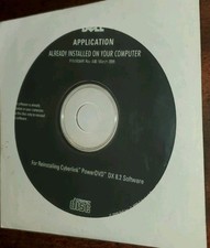 Dell Application Reinstalling Cyberlink Power DVD DX 8.2 Software Disc 2009 picture