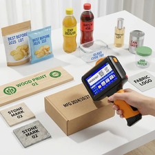  Handheld Inkjet Printer 12.7mm - Portable Date Coder for Industrial picture