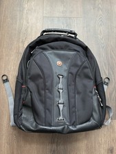 Wenger The Legacy Laptop Backpack 16” Black / Gray TSA Ready picture