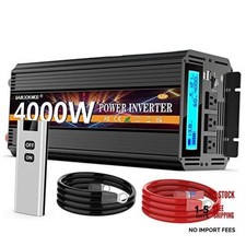 4000 Watt Power Inverter 12V DC to 110V 120V Converter 12V 4000W power inverter picture