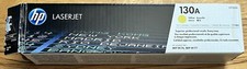 Genuine OEM HP 130A Yellow Toner Cartridge picture