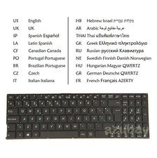 Keyboard for Asus K553MA K555L K555LA K555LB K555LD K555LJ K555LN K555LP K555ZA picture