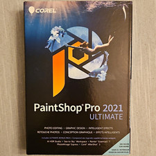 Corel PaintShop Pro 2021 Ultimate Photo Editing CD, Brand New Sealed In Box picture