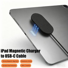 35W 18W 1m USB-C Port Leather Fast Magnetic Wireless Charger for iPad Pro Air picture