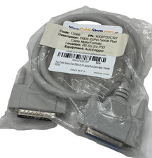 Your Cable Store DB25 25 Pin Serial Port Cable Male to Female RS232 3 Ft New picture