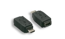USB Mini-B Female to Micro-B Male Adapter picture