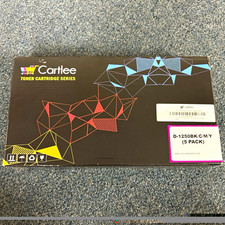 Cartlee D-1250BK/C/M/Y Compatible Laser Toner Set BK/C/M/Y 5 Pack picture