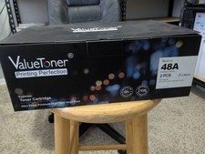 Valuetoner Compatible Toner Cartridge 2 pack 48A Black exp 12/03/2023 picture