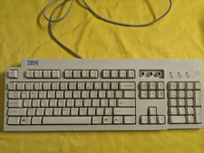 IBM KB-7953 PS/2 Wired Keyboard Beige Windows 98 Era TC picture
