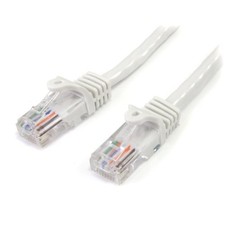 Startech IT 45PATCH5WH 5ft Cat5e UTP Patch Cable RJ45 White picture