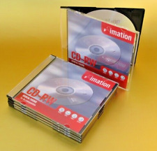 CD-RW Imation 700mb 1x-4x LOT OF 6 Individually Packaged NEW OPEN BOX Slimline picture