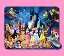 Mickey MOUSE Walt Disney Characters Computer Mouse Pad Gift    09 picture