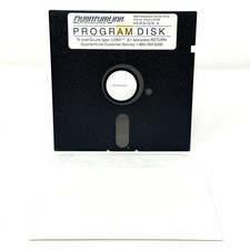QuantumLink Q-Link Version 3 Program Disk Commodore 64 C64 5.25 Floppy Sleeve picture