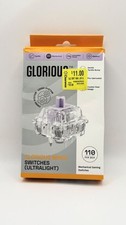 Glorious Mako Ultralight Mechanical Keyboard Switches 5-Pin Tactile 40g 110 Pack picture