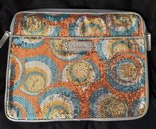 Lodis Mod Sparkly Tablet Pouch / Document Bag with double zipper picture