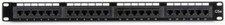 Black Box CAT5e Patch Panel Punchdown 1U Unshielded 24-Port  Model JPM5E24A picture