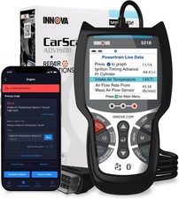 Innova 5210 OBD2 Scanner & Engine Code Reader, Battery Tester, Live Data, Oil Re picture