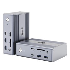 14-in-1 USB C Laptop Docking Station, 100W PD Charging, 4K@60Hz Display, Trip... picture