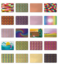 Ambesonne Colorful Artwork Mousepad Rectangle Non-Slip Rubber picture