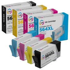 LD Compatible Replacements HP 564XL 4pk HY Ink CN684WN CB323WN CB324WN CB325WN picture