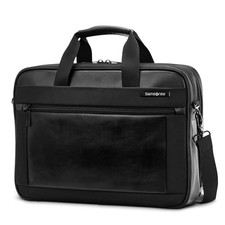 SAMSONITE EXECUTIVE LEATHER BRIEF LAPTOP BAG 15.6