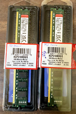 Lot of 2 KINGSTON 8GB 1RX8 DDR4 2666 MHZ 288-PIN CL19 1.2V KVR26N19S8/8 RAM picture