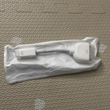 Apple OEM Video Adapter (Mini-DVI) to VGA  White (M9320G/A) with Covers 603-9258 picture