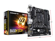 GIGABYTE B450M DS3H AM4 Micro ATX AMD Motherboard picture