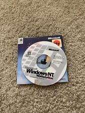 Microsoft Windows NT 4.0 Workstation Box Set, Factory Sealed See Pics picture