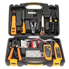 InstallerParts Professional Network Tool Kit 15 In 1 - RJ45 Crimper Tool Cat ... picture