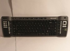 Microsoft 1044 Wireless Remote Keyboard, All in One Media Keyboard, X806590-104 picture