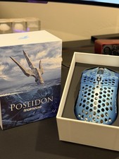 Finalmouse Starlight-12 Poseidon Medium Wireless Gaming Mouse Blue w/ Box picture