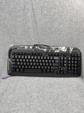 Logitech Media Keyboard PS/2 Wired Ergonomic Multimedia PC Computer Y-BH52 picture