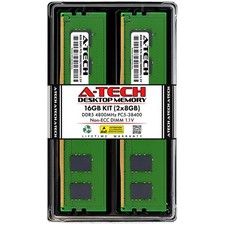 ATech 16GB Kit 2x8GB DDR5 4800MHz PC538400 CL40 UDIMM 1.1V NonECC Unbuffered ... picture