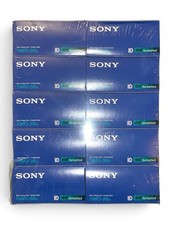 Sony 100 3.5” 1.44MB Floppy Disks 10MFD-2HDcf IBM Formatted Sealed NOS Vintage picture
