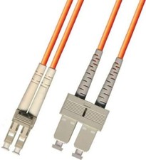 250M Multimode Duplex Fiber Optic Cable 50/125 LC SC Orange Patch Cable Network picture